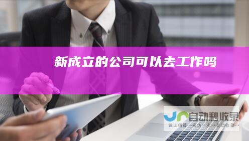 新成立的公司可以去工作吗