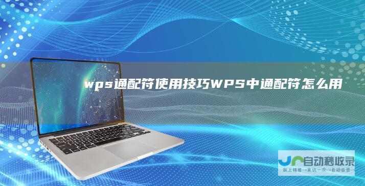 wps通配符使用技巧WPS中通配符怎么用