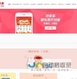 拼多多 新电商开创者