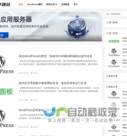 云服务器自建站教程_零基础搭建网站_手把手教你建Wordpress网站-阿海学建站
