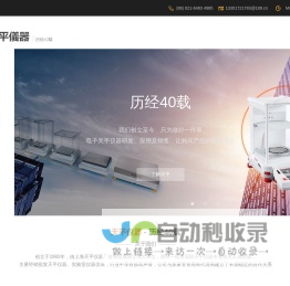 上海天平仪器技术有限公司 官网