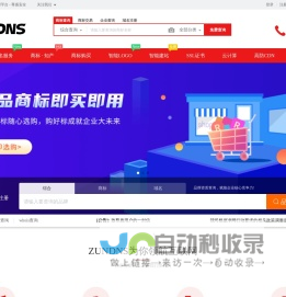 尊盾智能DNS解析_商标域名注册查询转让 - ZUNDNS