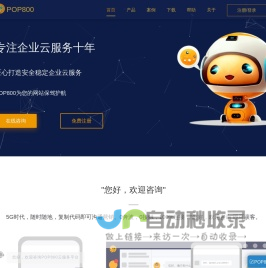 网站首页 - POP800云服务平台(pop800.com)